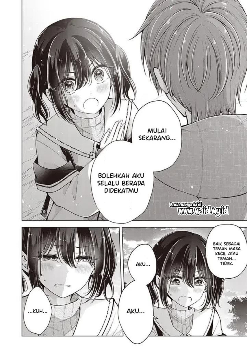 Osananajimi wo Onnanoko ni Shiteshimatta Hanashi Chapter 86 Bahasa Indonesia